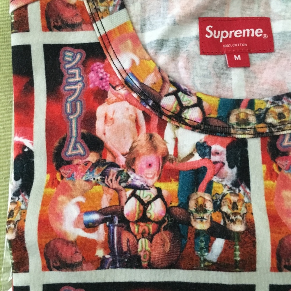 Supreme Sekintani La Norihiro s/s top - Picture 3 of 4